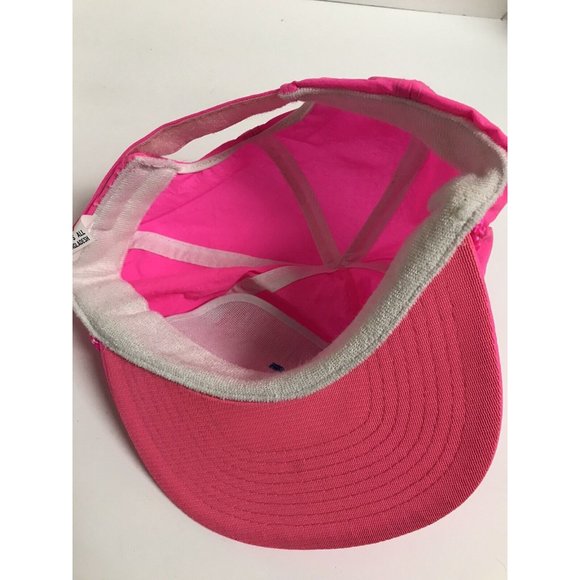 HWC Distribution Corp Vintage Neon Pink Cord Adjustable Hat - Picture 6 of 8